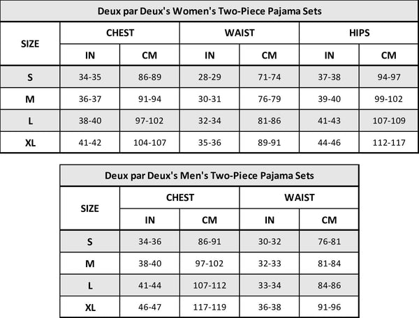 Adult Men Organic Cotton Two-Piece Pajama Set Red And White Fairisle Pajamas Deux par Deux 