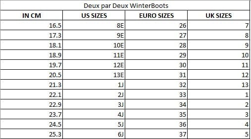 Winter Boots Black With Removable Liner Winter Boots Deux par Deux 