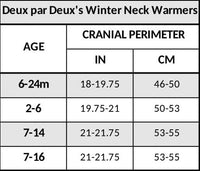 Polar Fleece Neckwarmer Black Winter Accessories Deux par Deux 