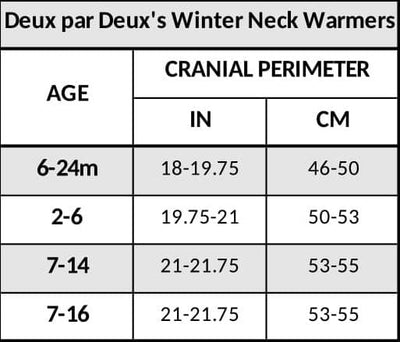 Polar Fleece Neckwarmer Black Winter Accessories Deux par Deux 