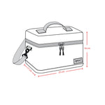 Lunch Box Lilac Retro Flower Print - H20ZBL_014