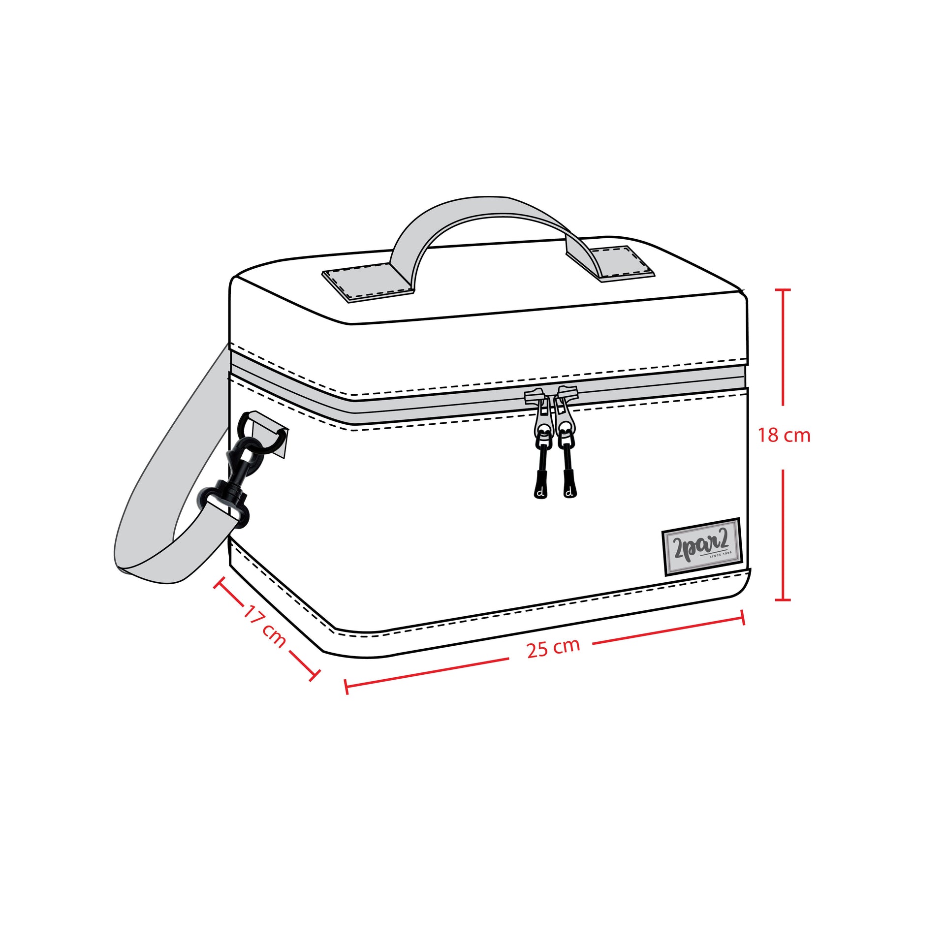 Lunch Box Blue And Orange Gradient - J20ZBL_2J058