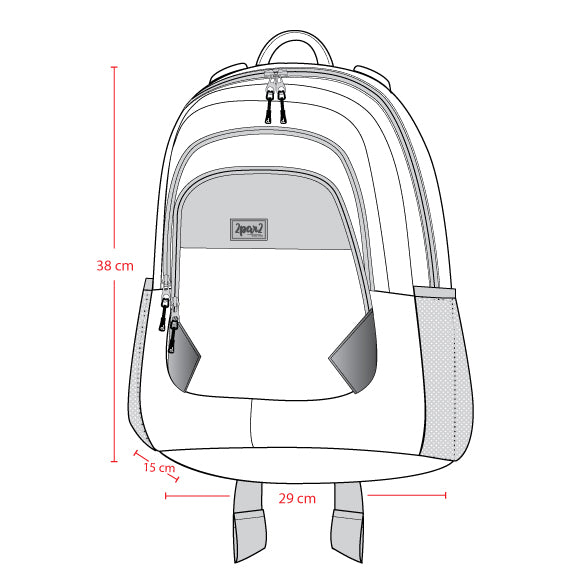 Little Kids Backpack Navy Dinosaur Print - J20ZSD2_2J051