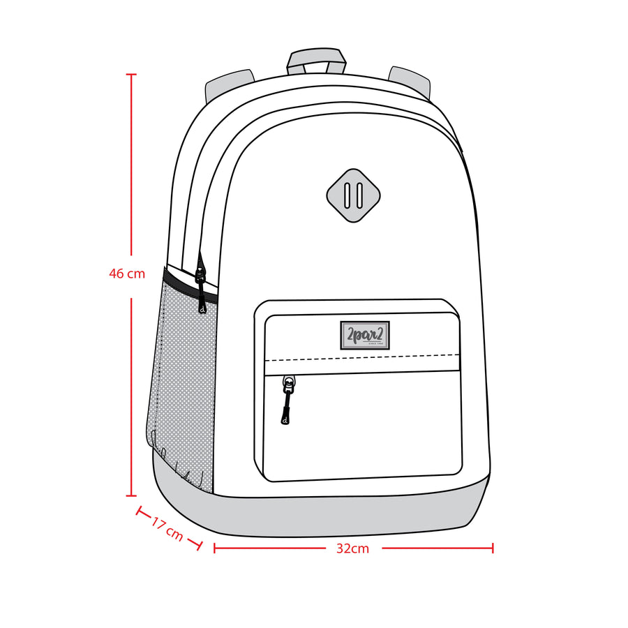 Kids Backpack Blue And Mauve Gradient - J20ZSD_2J039