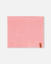 Mid-Season Knit Neckwarmer Pink Outdoor Accessories Deux par Deux 