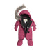 One Piece Baby Snowsuit Red Violet E10B702_570