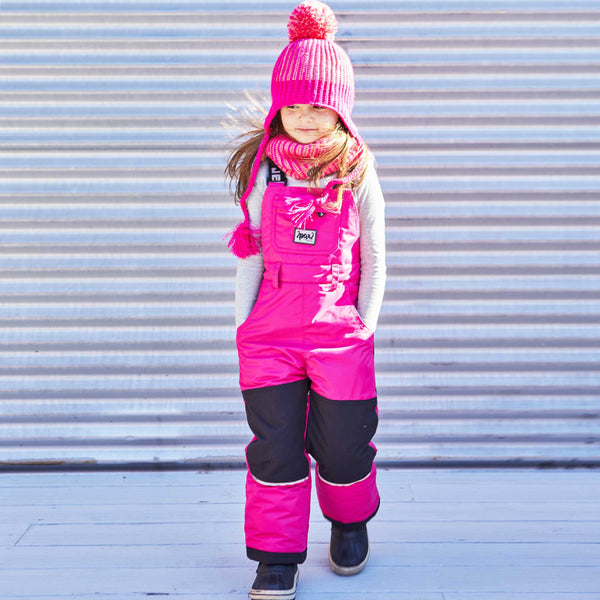 Overall Snow Pants Fuchsia Pink E10T220_646