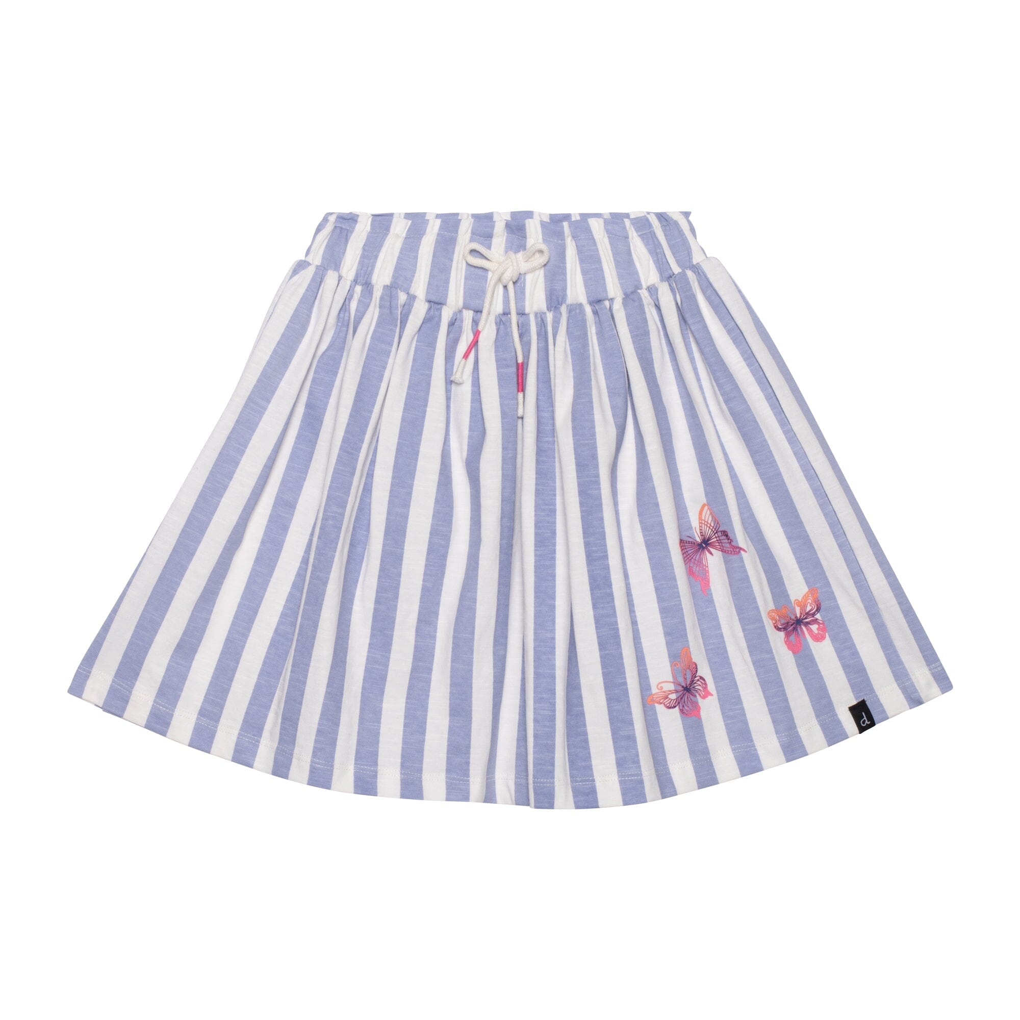 Striped Skirt Blue & White - E30K80_055
