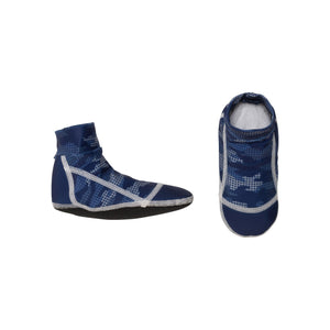 Printed Water Shoes Navy Blue Sharks - E30NSH_071