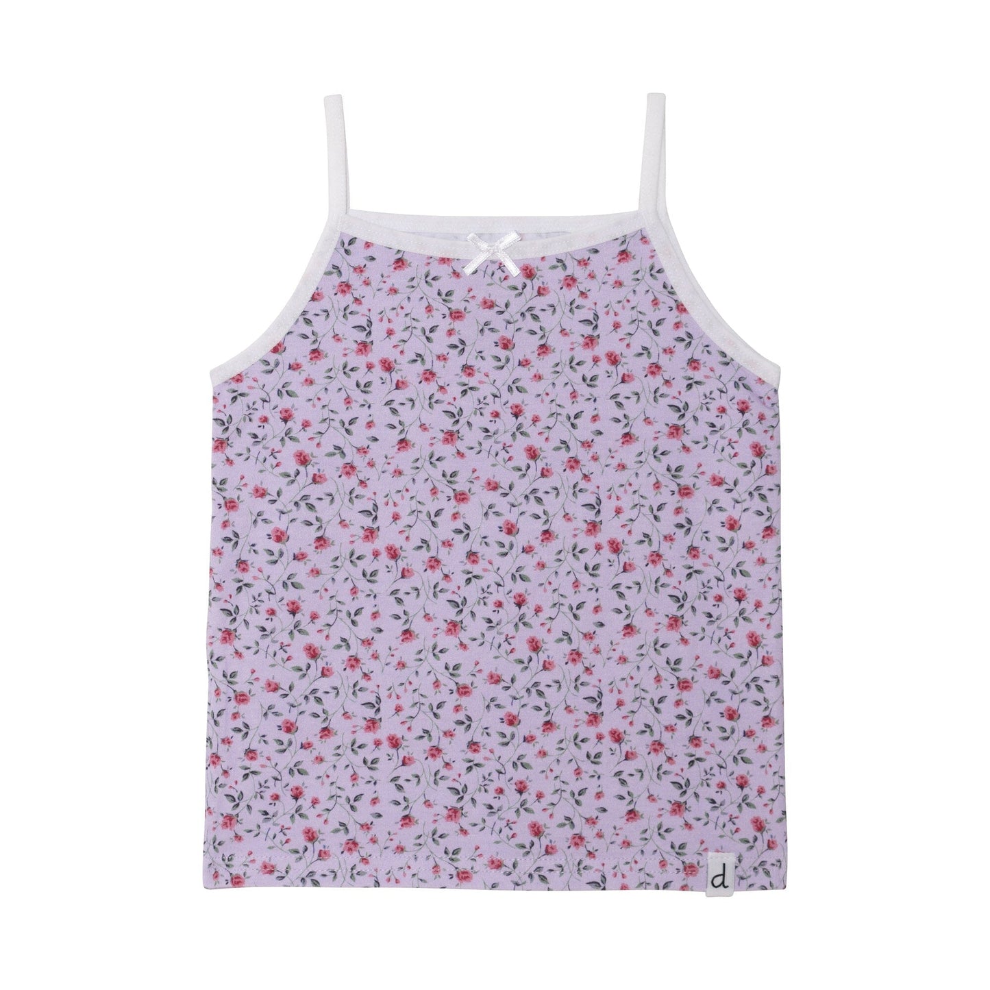 Printed Tank Top Lilac Little Flowers - E30PG70_034
