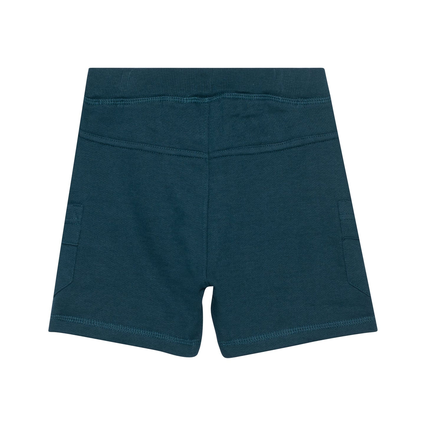 French Terry Short Dark Teal With Pockets - E30T25_379