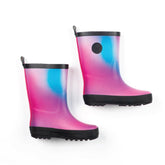 Bottes de pluie dégradées multicolores